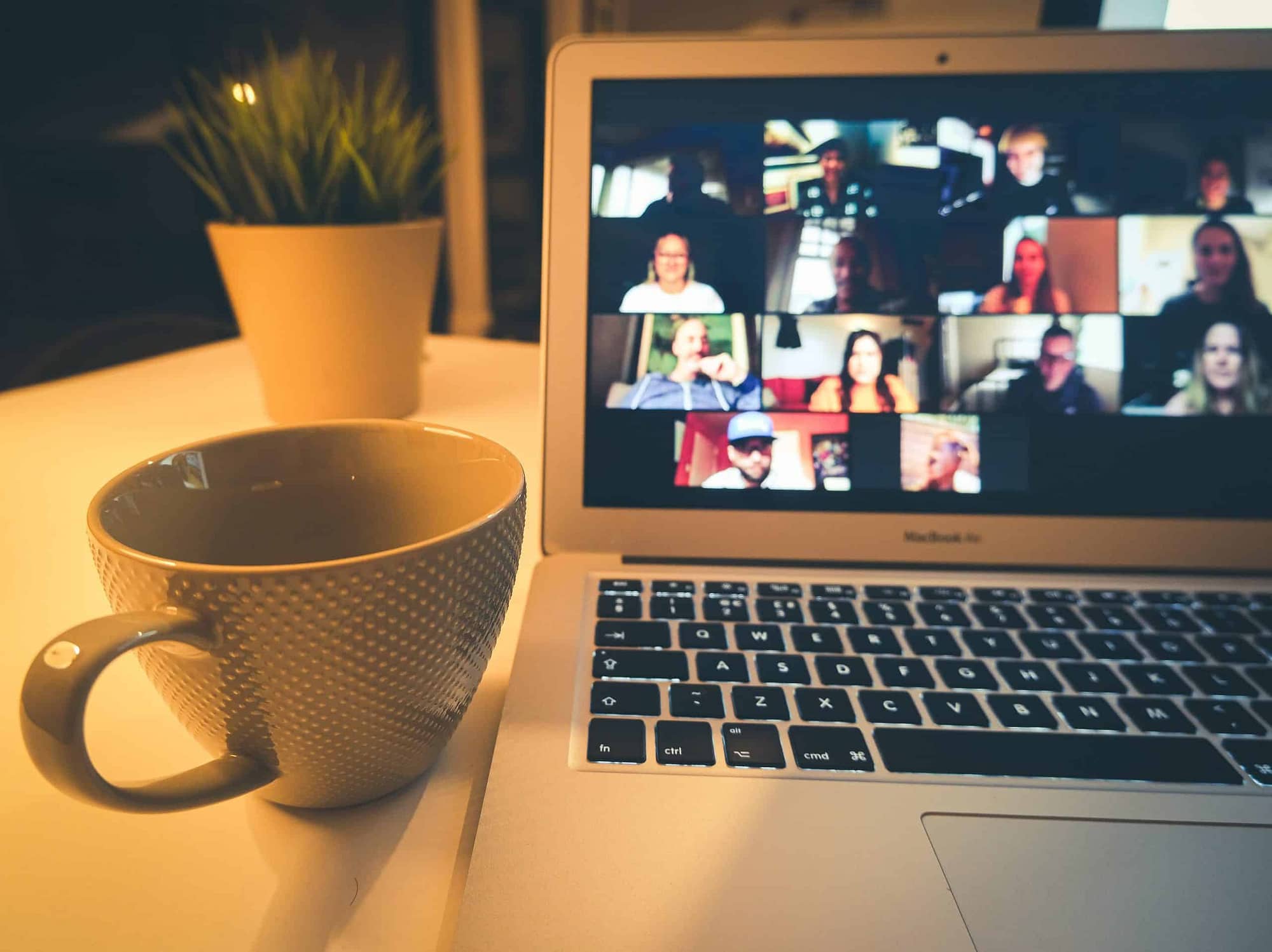 Visio conférence en télétravail